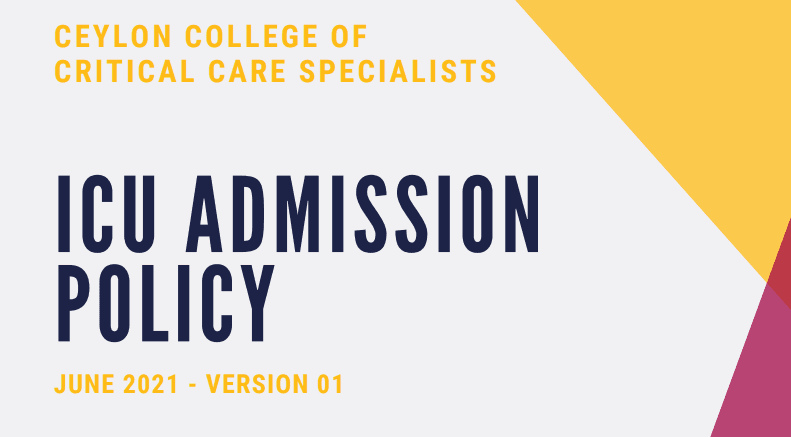 ICU Admission Policy